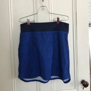 Patagonia Blue Skort